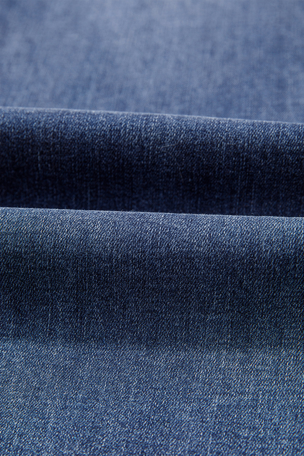 High Waist Flared Hem Jeans