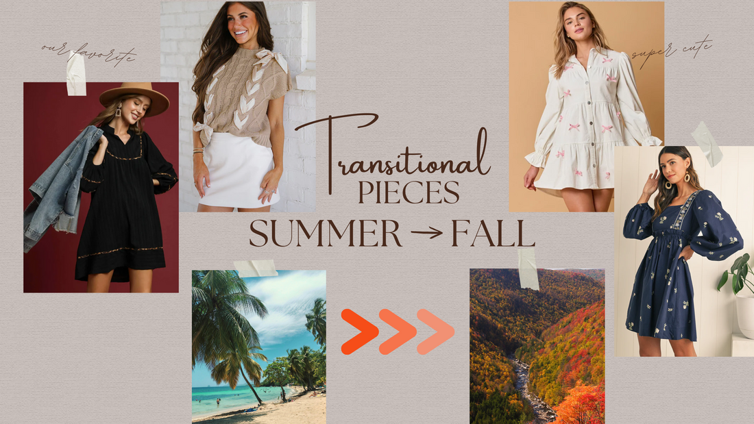 Transitional Outfit Ideas: Summer to Fall Style Guide 🍂✨