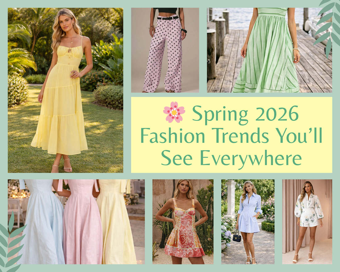 🌸 Spring 2026 Fashion Trends You’ll See Everywhere