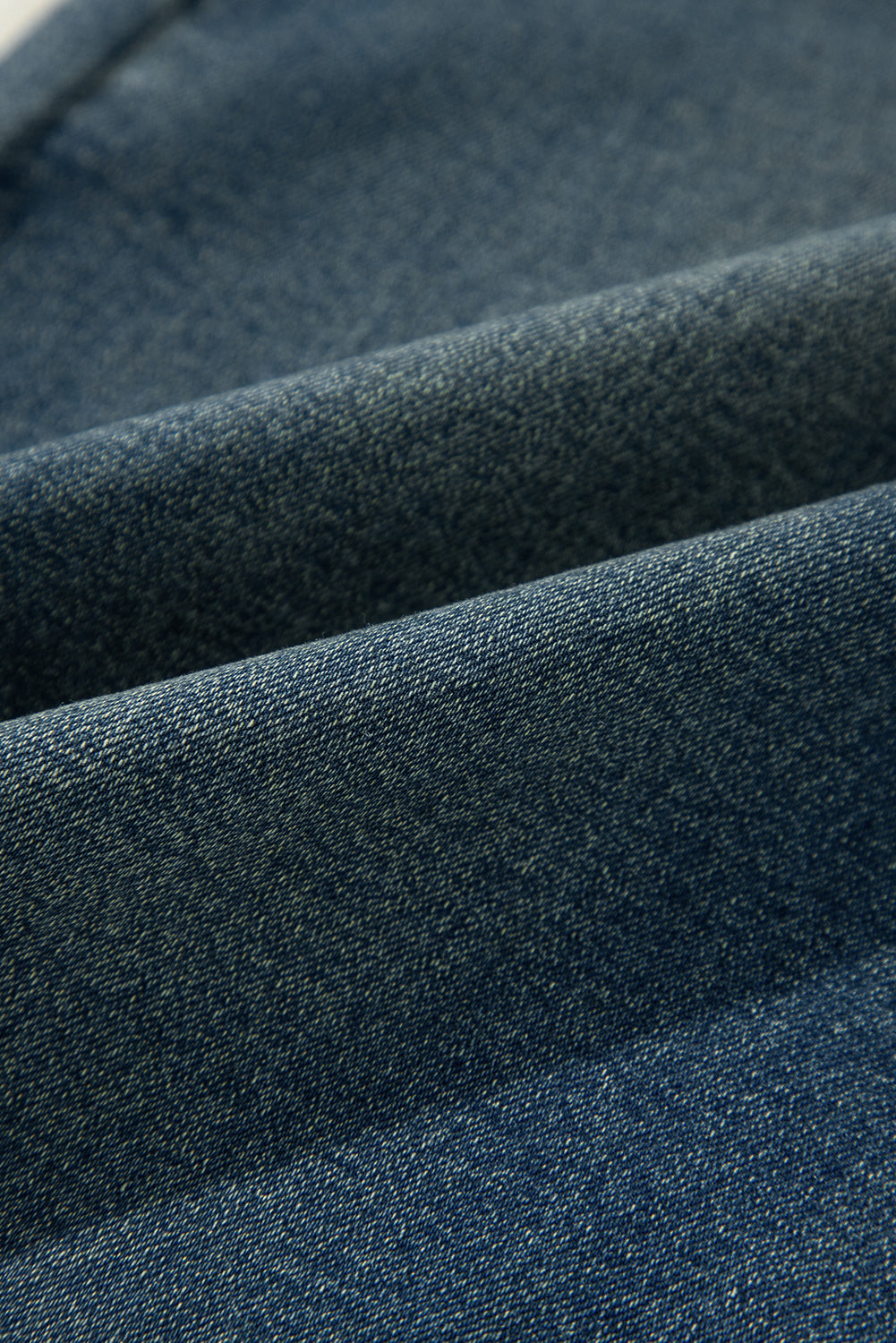 Real Teal Square Patch Pocket High Rise Shift Jeans