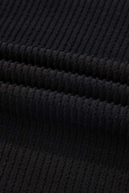 Corded MERRY Long Sleeve Top and Shorts Pajama Set